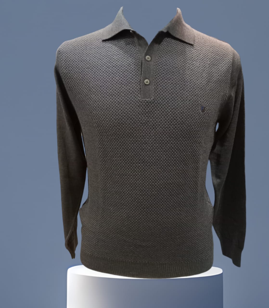 PULL COL POLO MARRON FILPUCCI 23504.189