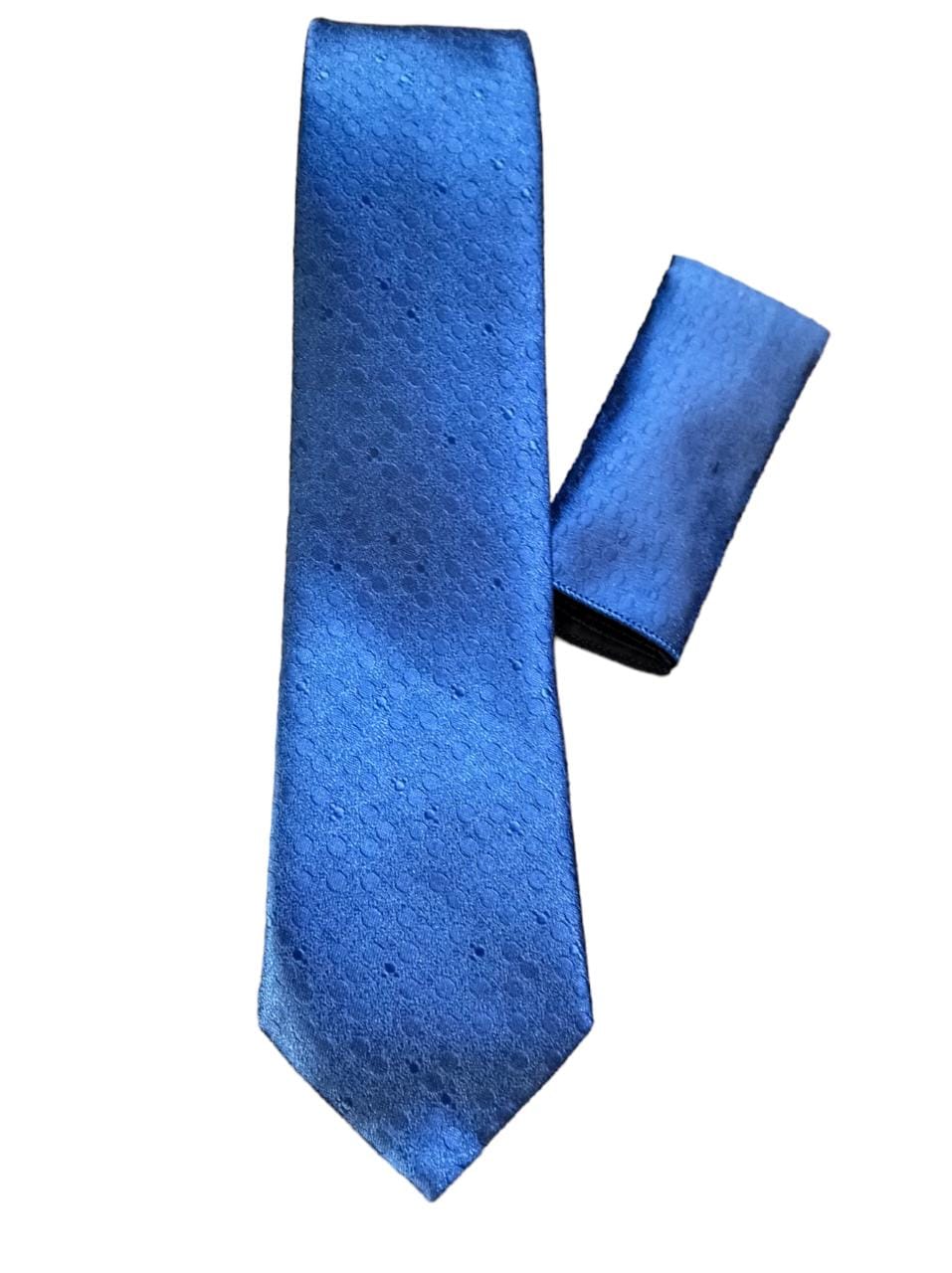 CRAVATE BLEUE SLIM P.CAVELLI