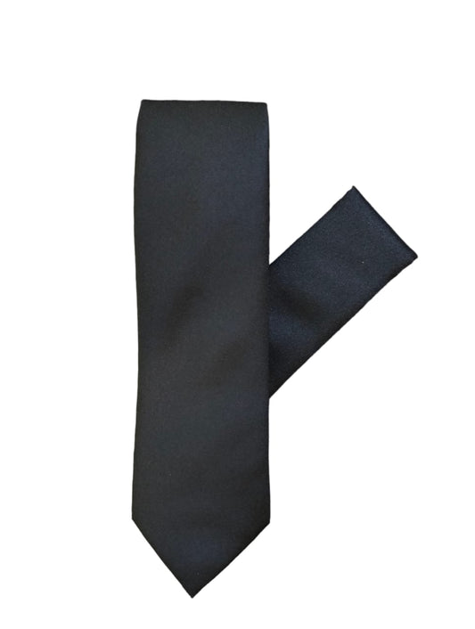 CRAVATE NOIRE AVEC POCHETTE P.CAVELLI