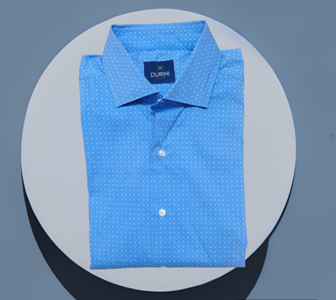 CHEMISE MANCHES LONGUES DURINI A MOTIFS