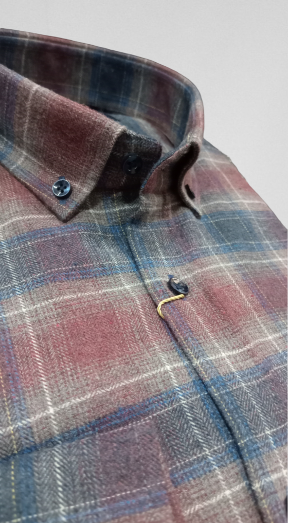 CHEMISE MANCHES LONGUES A CARREAUX BOSMENTI