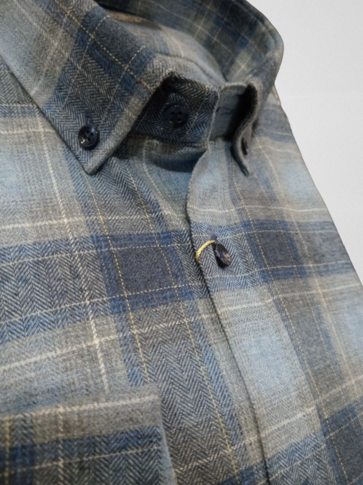 CHEMISE MANCHES LONGUES A CARREAUX BOSMENTI