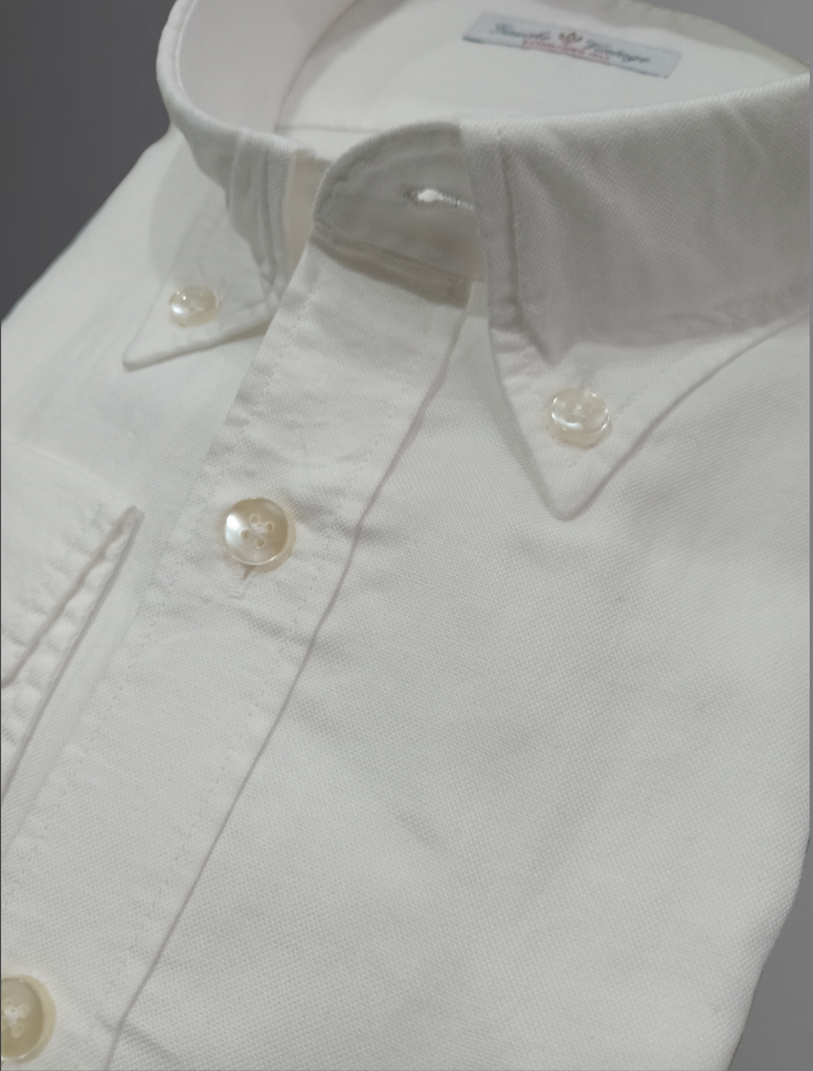 CHEMISE BLANCHE SLIM FIT CASUAL GAUCHE