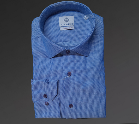 CHEMISE MANCHES LONGUES SLIM FIT MARCO RENCI