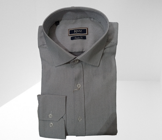 CHEMISE MANCHES LONGUES REGULAR STRETCH KEZZ
