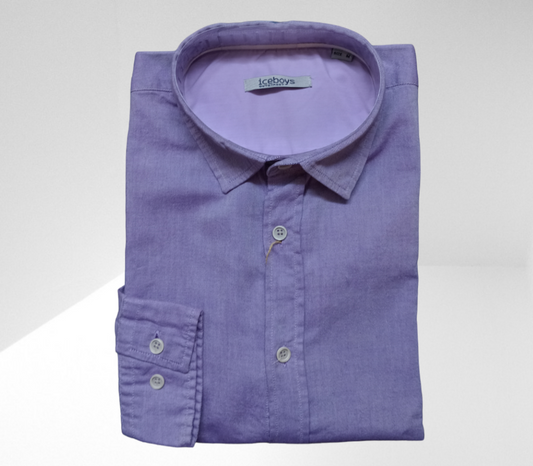 CHEMISE MANCHES LONGUES ICEBOYS VIOLET