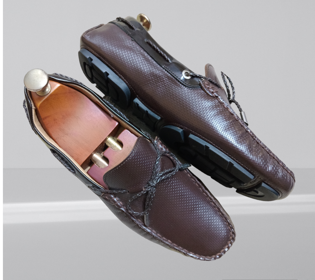 MOCASSIN EN CUIR MARRON LUCCI VERROSI 6001-812