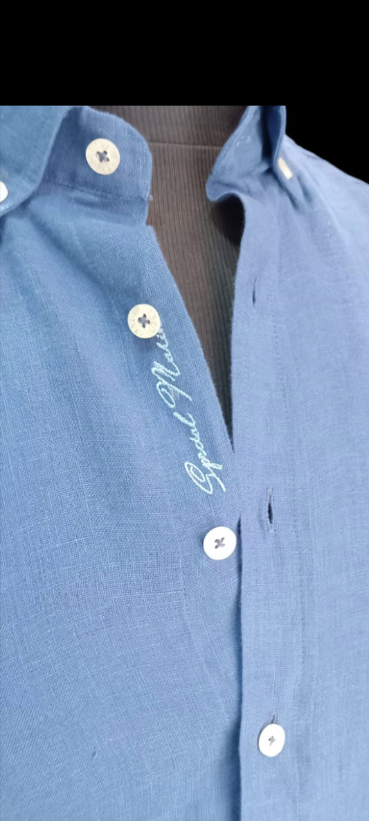 CHEMISE EN LIN PORTO CERVO